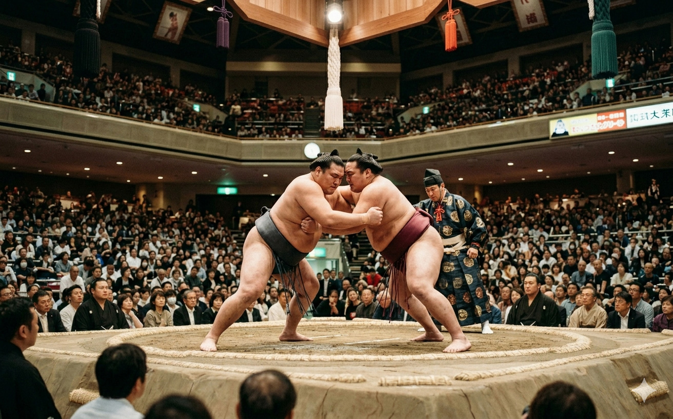 大相撲の風景